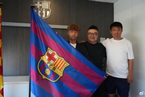 战报：李昊炎新赛季亮相巴萨U15